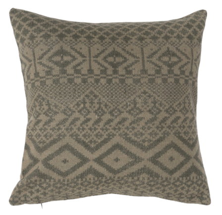 Gustav Ovland Obelix Putetrekk Ullmix Salviegrønn 50x50