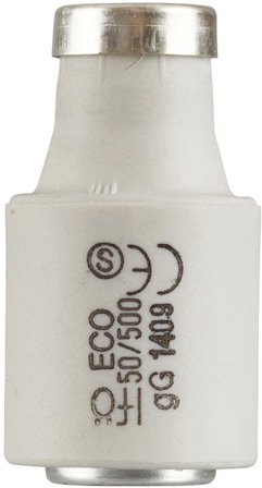 Ifö Electric Eco-gG D-säkring DIII, 500V, 5-pack 50A, Elfördelning & strömförsörjning