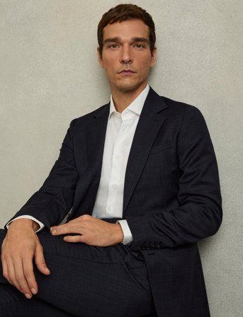 Reiss Hatch - Navy - 48