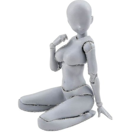 Actionfigur Ritmodell, Ritfigurer För Konstnärer Actionfigur Modell Mänsklig Skyltdocka Man Kvinna Kit För Skissning, Målning, Ritning, Konstnär B