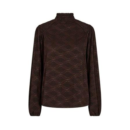 Freequent blouse Fqcrome , Bruin , Dames , Maat: S