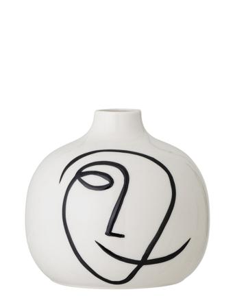 Norma Vase Home Decoration Vases Hvid Bloomingville