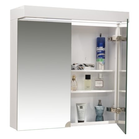 Gårö Plåtprodukter Elegant Badrumsskåp 640 x 600 x 120 mm, Badrum