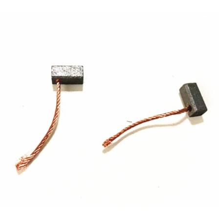 5x6x14mm grafit kulbørster, kobber kulbørster, DC motor kulbørster 24v kulbørster, børster (pakke med ti),