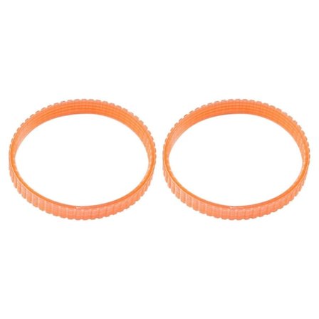 2 Stykker Høvel Drivreim Erstatning Slitesterk Kompakt Snekkerverktøy Tilbehør for 82mm Elektrisk Høvel (FMY)