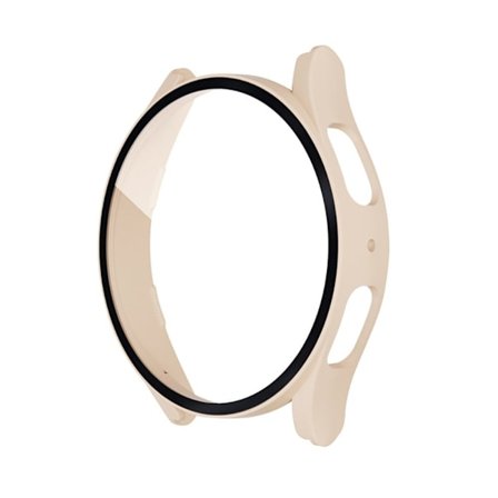 Samsung Galaxy Watch 5 (40mm) / 4 (40mm) protective cover with tempered glass - Pink