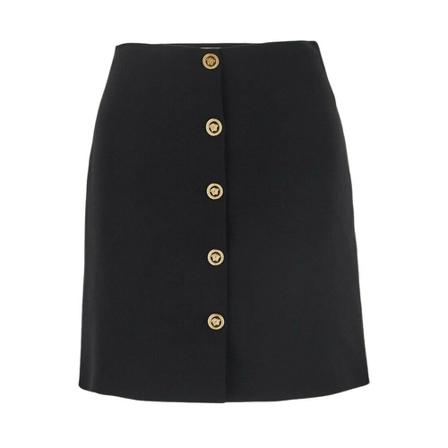 Versace - Minikjolar - Svart - Dam - Storlek: S, Dam, Storlek: S