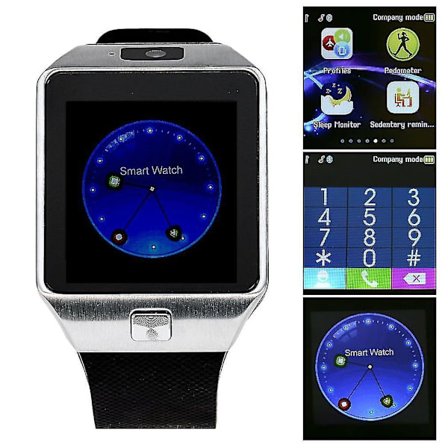 DZ09 Bluetooth Smart Armbandsur Telefonkompis Android