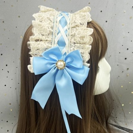 Lolita Pannband Bowknot Hårband 4 4