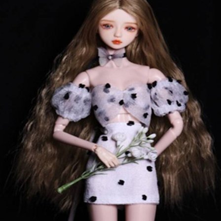 BJD Festklær Kjoler Dukke Shorts Bluse 2 2