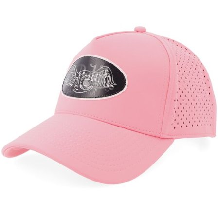 Von Dutch - Rosa adjustable Keps - Oval Patch Pink A-Frame Adjustable @ Hatstore