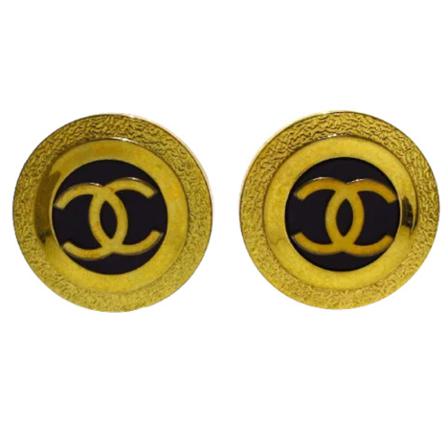 Chanel Vintage - Vintage Smycken - Gul - Dam - Storlek: One Size, Dam, Storlek: ONE SIZE
