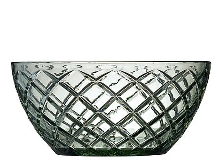 LYNGBY GLAS SALATBOLLE SORRENTO 24CM GRØNN GLASS