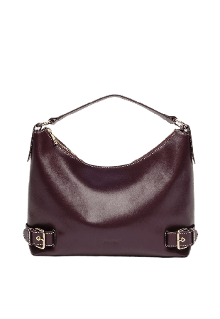 Nunoo Rio Florence Bordeaux w. Gold Handväskor Dam Röd ONESIZE