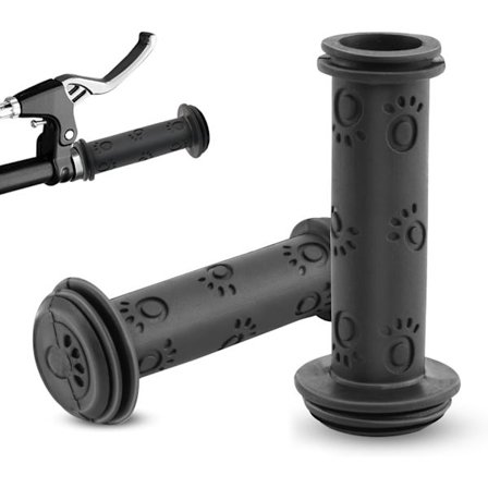 Cykelhandtag Barn Scooter Handtag Halkfria Styrhandtag 22 mm 105 mm Långa Lämpliga för Trehjulingar Barn Balanscykel