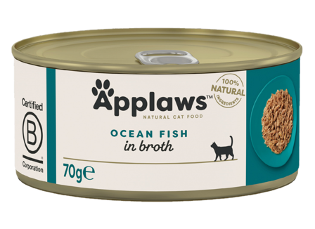 Applaws - Havfisk 70 g - Katt - Kattefôr & kattemat - Våtfôr og våtmat - ZOO.no