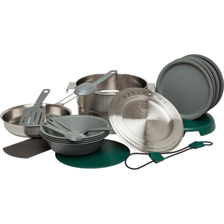 Stanley The Full Kitchen Base Camp Cook Set' - 'Stål