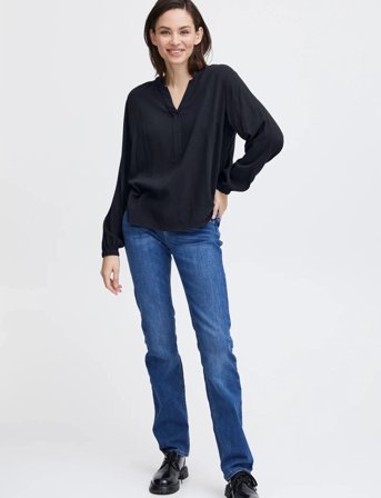 Fransa Frhaida Bl 1 - Navy - XS