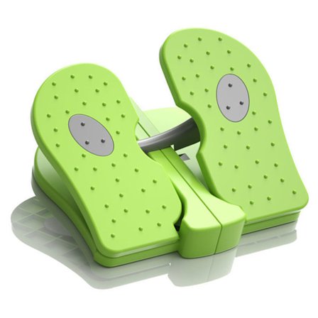 Förstärkt Nylon Mini Stepper Maskin Tyst Hopfällbar Under Skrivbord Ben Träningsmaskin Äppelgrön Fri Storlek
