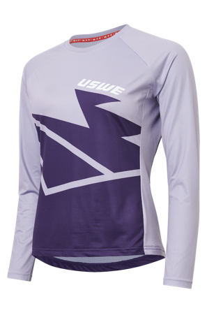 USWE Berg Women's MTB Jersey Lavender Aura L