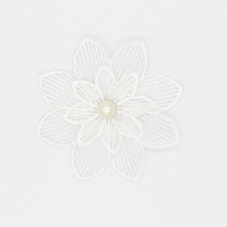 Blonder applikasjoner Utsmykning Perle applikasjon Broderi applikasjon