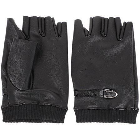 Kinesis Keyboard Læder Handsker Mænd Sorte Handsker Cosplay Erkekler Için Siyah Eldivenleri Yürüyüş Eldiveni