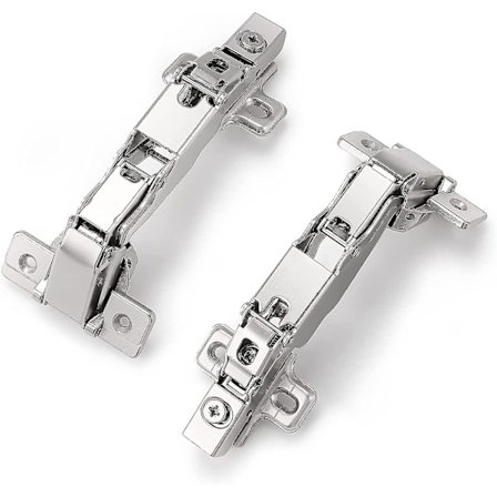 2-pakning 165 graders myktlukkende kjøkkenskaphengsler Møbler Skjult kombinasjon Warerobe Dørhengsle 35 mm Full Overlay szkyd A