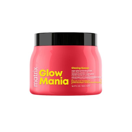 Matrix Glow Mania Glazing Queen Super Gloss Protecting Mask 500 ml, Hår, Shampoo & Hårpleje, Hårkur
