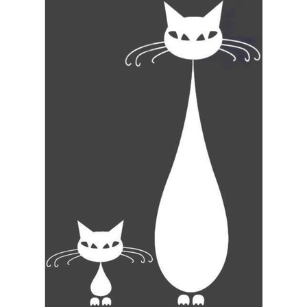 Väggdekor - Katt Konst