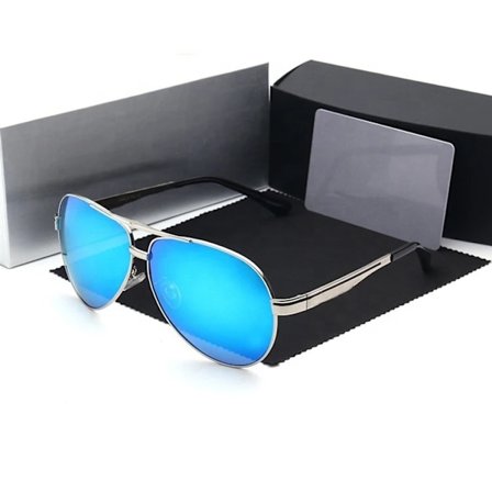 2024 Fashion solbriller herre store stel polariserede kørespejl solbriller