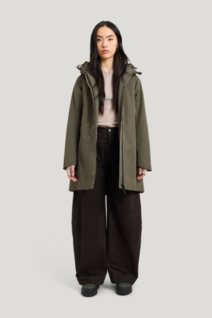 Tretorn Alley Insulated Jacket — Water Proof Jacket Women — Grey | Outerwear, Wellies, Jackets & Rainwear for Women, Men & Children