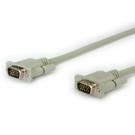 ROLINE VGA Cable, HD15, M/M, 1.8m