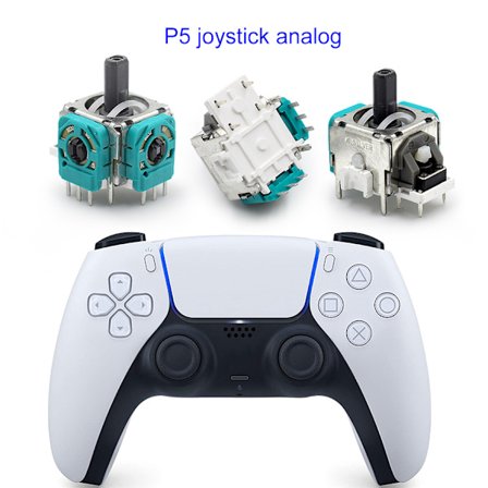 2 stk. PS! 5 controller udskiftningsjoysticks, controller joystick tilbehør