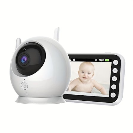 ABM100 Baby Monitor med Infrarød Nattsyn og Toveislyd