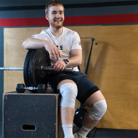 Rehband RX Knestøtte 5mm Hvit