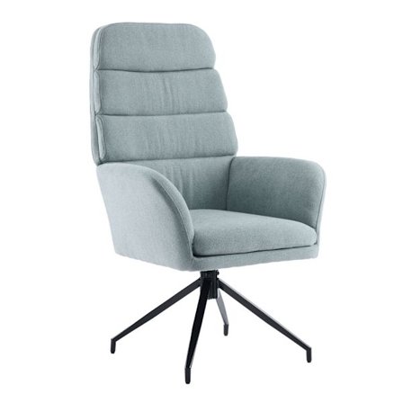 Girar-nojatuoli pyörivällä mintunvihreällä 70x69.5x113cm