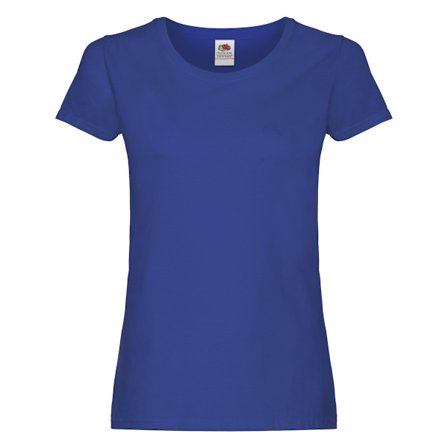 Fruit of the Loom Dam/Kvinnor T-Shirt S Royal Blue