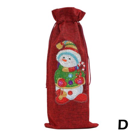 Special Drill Wine Bottle Covers Kit för julbord dec