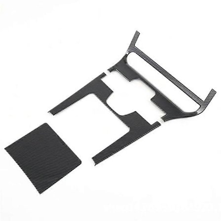 Auton hiilikuituinen keskikonsolin vaihdekepin paneelin ohjauspaneelin tarran peitelevy Toyota Bz4X 202 -malliin