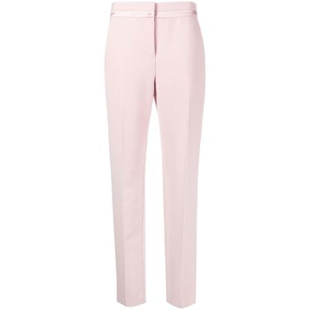 Emporio Armani, Slim-fit Trousers Roze, Dames, Maat:L