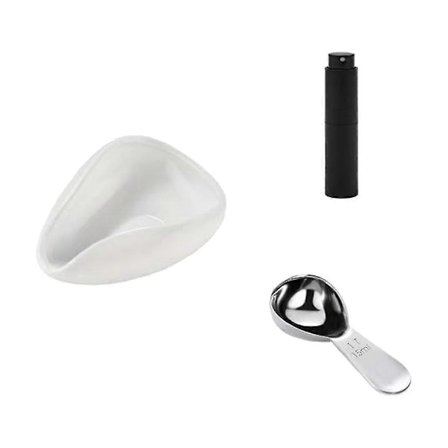 Keramisk Mätkopp, Mätssked, Vattenskopa Verktyg 3-delad Set Kaffebar Tillbehör
