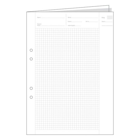 Provskrivp. A3 rutat 5x5 mm vikt 250/fp - Lyreco - Skola och förskola - Förbrukning skola häften - Provskrivningspapper