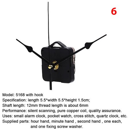 Quartz ur bevægelsesmekanisme hænder væg reparationsværktøj