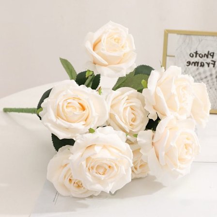 Konstgjorda blommor Fake Rose FÄRG 5 FÄRG 5