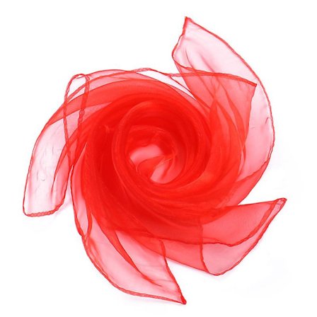 10 stk Chiffon Skjerf Kvinner Firkant Lommetørkle Lett Sateng Bånd Skjerf Retro Hals Skjerf 60*60cm