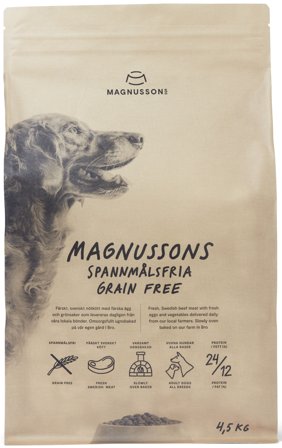 Magnusson Petfood Magnussons Spannmålsfria 4,5 kg - Magnussons Petfood