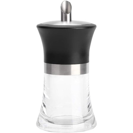 Sukkerbeholder, sukkerdispenser, beholderdispenser til kjøkken 100 ml rustfritt stål