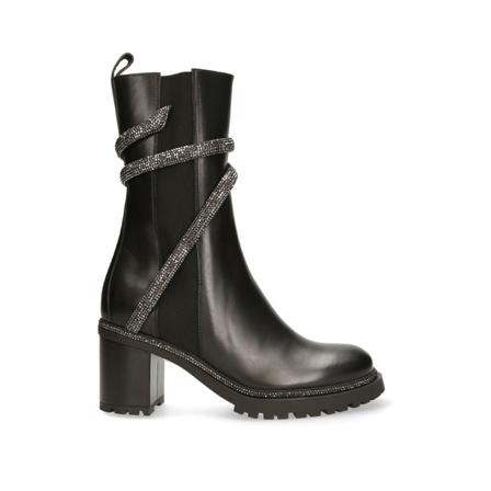 René Caovilla, Shoes Czarny, Kobieta, Rozmiar: 36 EU