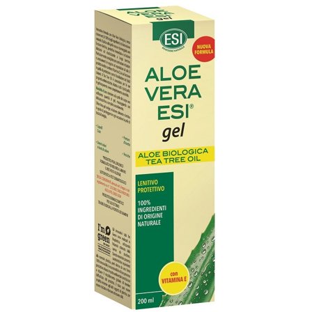 Esi Aloe Vera Gel Con Vitamina E + Tea Tree Oil 200ml
