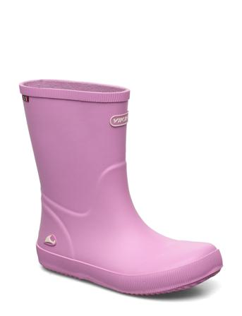 Classic Indie Shoes Rubberboots High Rubberboots Unlined Rubberboots Rosa Viking